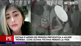 Dictan prisión preventiva para mujer acusada de ‘pepera’ y de provocar muerte de hombre en hostal de Lince