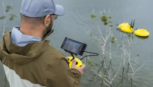 El dron permite pescar en lugares estratégicos. (Foto: elespanol.com)