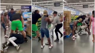 Clientes impiden la violación de una mujer en un Walmart de Miami | VIDEO