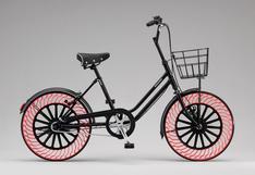 A prueba de pinchaduras: así serán las ruedas sin aire de la bicicleta oficial de los Juegos Olímpicos Tokio 2020 