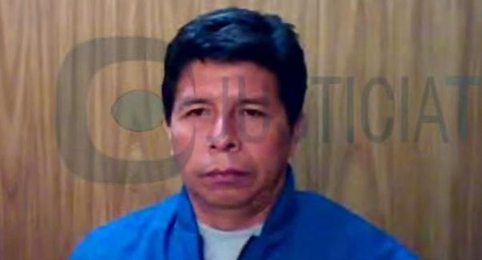 Pedro Castillo durante su audiencia de detención preliminar por flagrancia