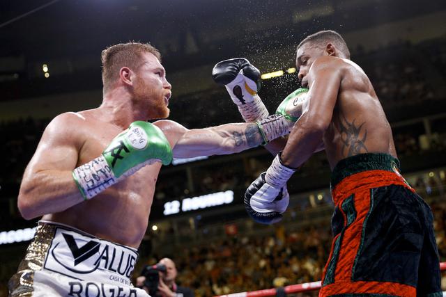 Canelo vs. Jacobs: mira las postales de la pelea en el T-Mobile Arena. | Foto: Agencias (AFP/EFE/AP/REUTERS)