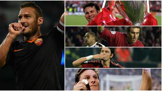 Totti y otros cracks veteranos que marcaron en Champions League