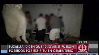 Pucallpa: denuncian que jóvenes fueron poseídos en cementerio