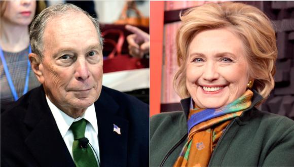 Michael Bloomberg es uno de los precandidatos del Partido Demócrata para las elecciones de noviembre. Hillary Clinton lo acompañaría como vicepresidenta. (Foto: Archivo/AFP).