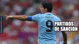 Luis Suárez y los despiadados memes sobre su suspensión