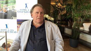 Depardieu conversó con lectores de "El Comercio" en Facebook