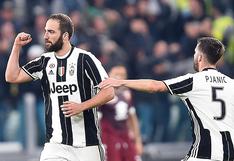 Juventus empata con el Torino sobre la hora gracias a golazo de Gonzalo Higuaín