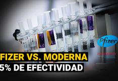 Pfizer vs. Moderna: diferencias entre las vacunas más efectivas contra el COVID-19