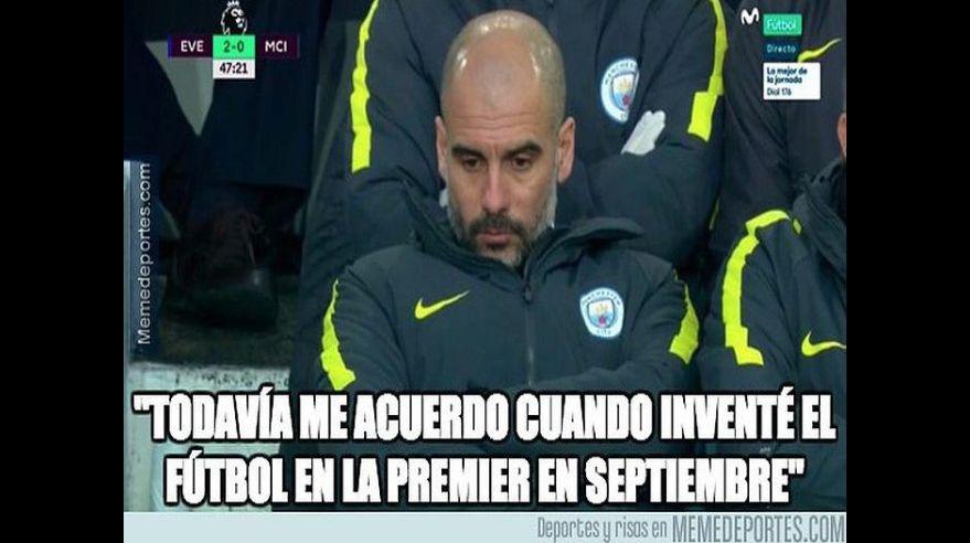 Pep Guardiola víctima de memes tras goleada que recibió el City - 2