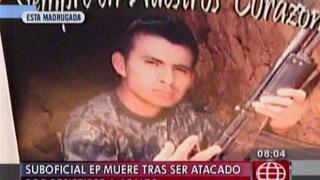 Callao: militar que luchó en el Vraem asesinado por pandilleros