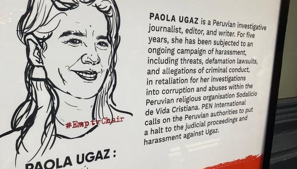 La periodista Paola Ugaz compartió cómo se ha presentado su caso. (Twitter Paola Ugaz)