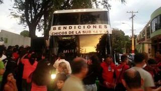 Bus con pequeños futbolistas llevaba 400 kilos de droga