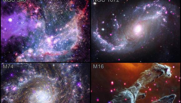 Telescopio James Webb: las 4 sorprendentes nuevas imágenes capturadas del universo. (Foto: Nasa)