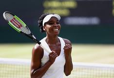 Venus Williams es finalista de Wimbledon y se enfrentará a Garbiñe Muguruza