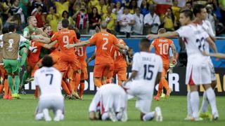 La desazón de la sorprendente Costa Rica tras caer ante Holanda