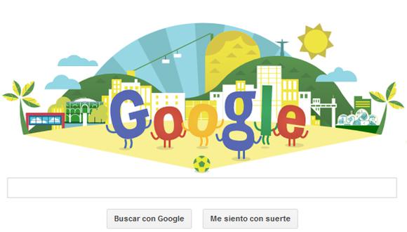 Copa del Mundo 2014: Google celebra el Mundial con un 'doodle'