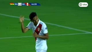Perú vs. Bolivia: Kevin Sandoval se perdió el 1-0 tras gran jugada de Olivares [VIDEO]