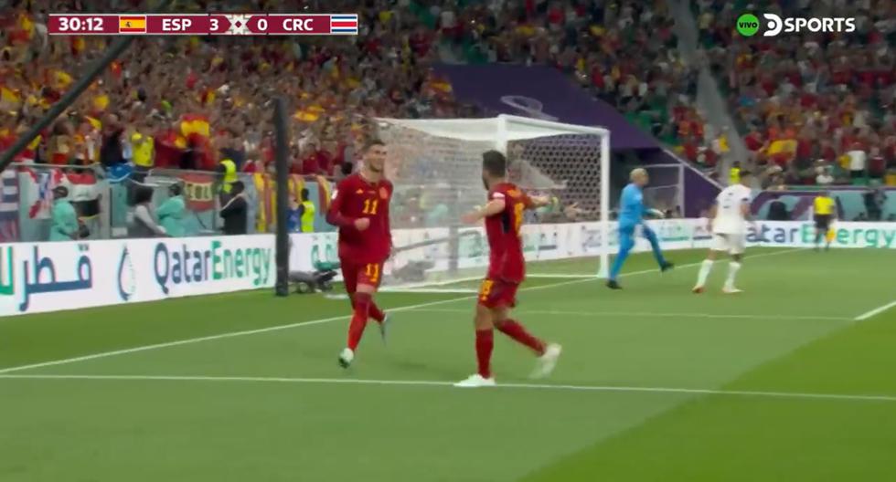 Goal by Ferran Torres, from a penalty: this was the 3-0 of Spain vs.  Costa Rica |  VIDEO