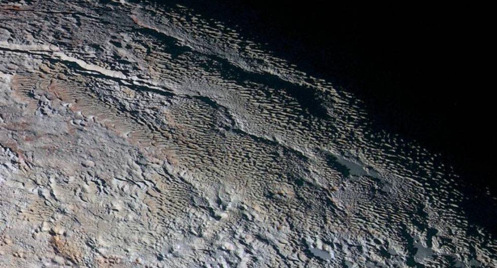 Tartarus Dorsa en Plut&oacute;n. (Foto: NASA)