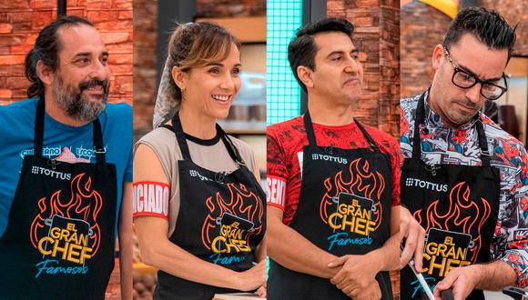 ¿Quiénes fueron los participantes de "El gran chef: Famosos" que pasaron a la noche de eliminación? | Foto: Latina TV