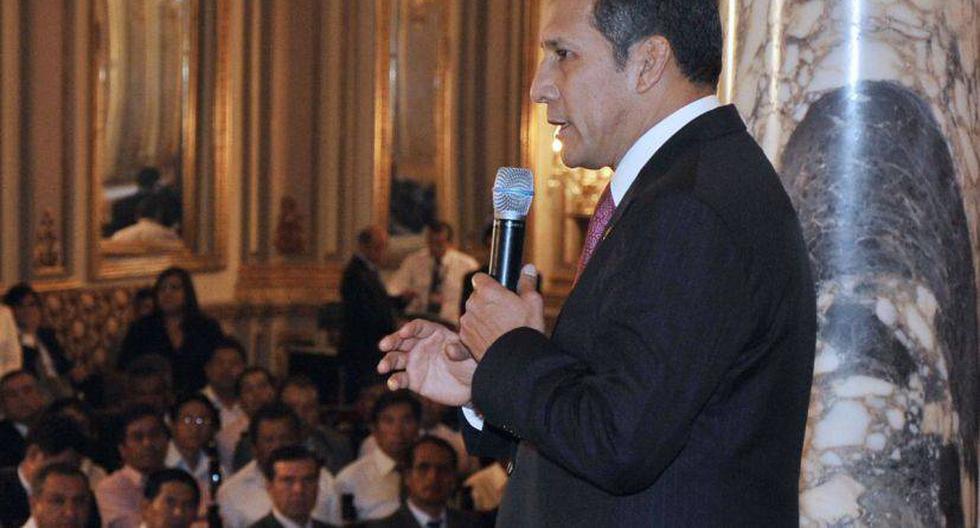 Ollanta Humala mostr&oacute; su benepl&aacute;cito por la liberaci&oacute;n de los compatriotas. (Foto: Andina)