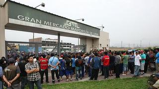 Comerciantes del Mercado Santa Anita inician paro esta tarde