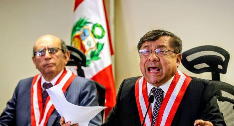 Los miembros del CNM pusieron sus cargos a disposición del Congreso de la República (Andina)