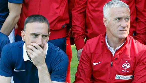 Franck Ribéry: "Dejo a mis compañeros con gran dolor"