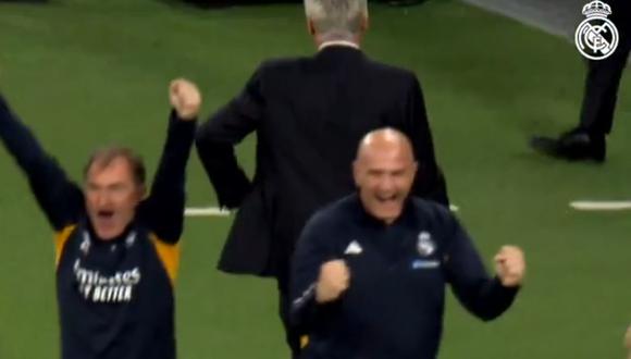 La fría reacción de Ancelotti tras gol de Bellingham para la victoria agónica de Real Madrid | VIDEO