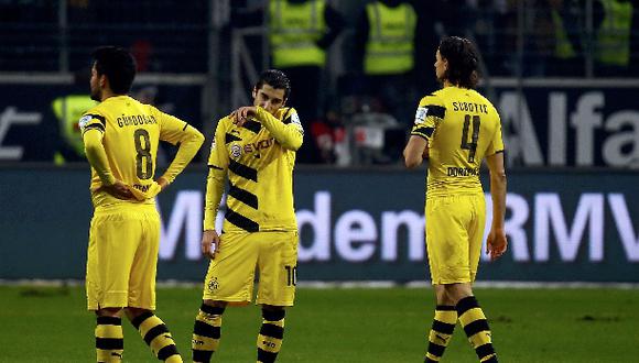 Borussia Dortmund perdió 2-0 y es último en la Bundesliga