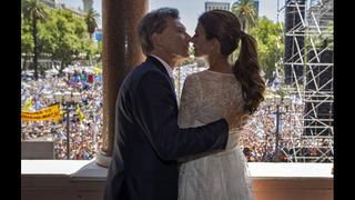 El primer día de los Macri en la Casa Rosada [FOTOS]