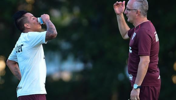 Dorival Junior, entrenador de Sao Paulo, aseguró que la ausencia de Christian Cueva no pasa por una decisión técnica sino por órdenes de la directiva. (Foto: Gazeta Press)