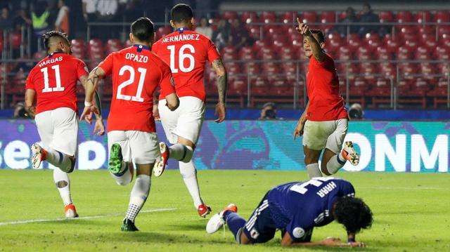 Chile vs. Japón por el Grupo C de Copa América Brasil 2019 en el Estadio Morumbí. (Foto: AFP)