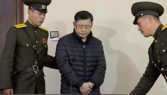 Corea del Norte condena a cadena perpetua a pastor canadiense