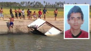 Sullana: camión de cerveza cayó al río y copiloto murió ahogado