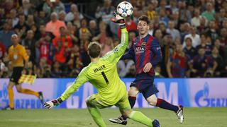 Lionel Messi anotó el mejor gol de la temporada en Europa