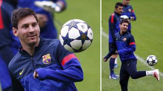 FOTOS: Lionel Messi entrenó en Alemania y está listo para reaparecer ante el Bayern Múnich de Claudio Pizarro