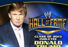 Donald Trump: el día que fue incluido al Salón de la Fama de WWE