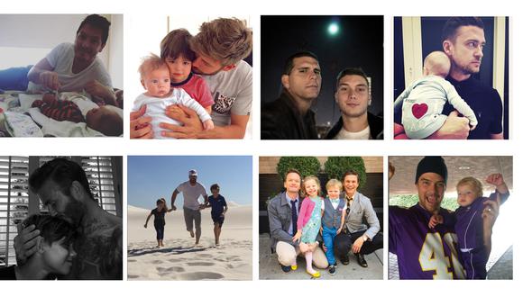 Las cuentas de Instagram de los papás famosos más adorables