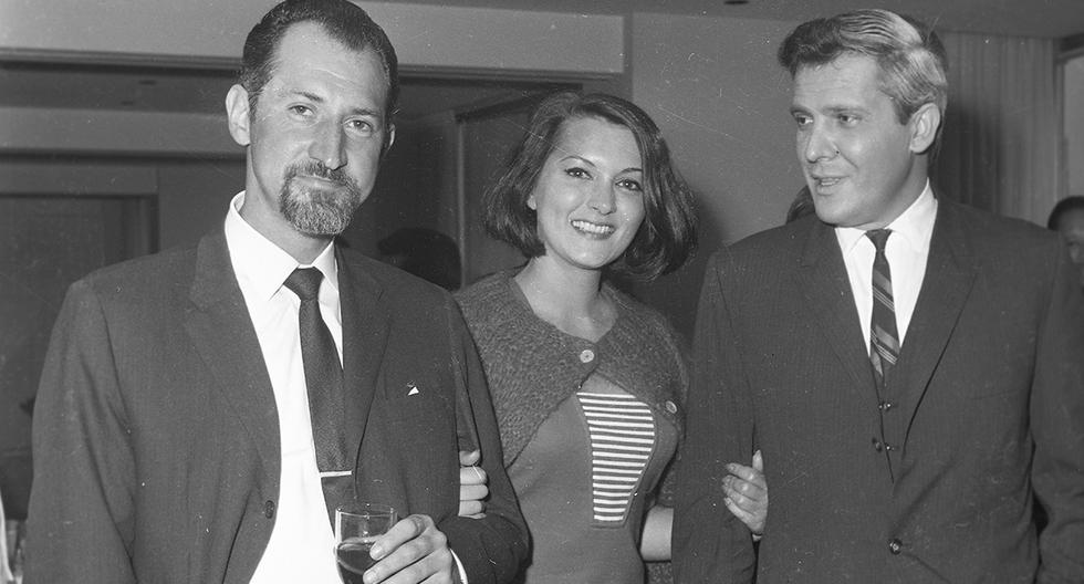 Lima, 14 de setiembre de 1965. En la imagen, la actriz peruana Ofelia Montesco, estrella en el cine azteca, al lado de Vlado Radovich y Ernesto Taboada en el Hotel Crillón para la presentación del filme "A la sombra del sol". Seis años antes había inaugurado el Canal 9 Radio El Sol en Lima. (Foto: GEC Archivo Histórico)

FOTO: EL COMERCIO