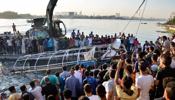 Egipto: Colisión de dos barcos deja 18 muertos en el Nilo