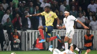 Con doblete de Mahrez, Argelia goleó a Colombia en Francia por la fecha FIFA