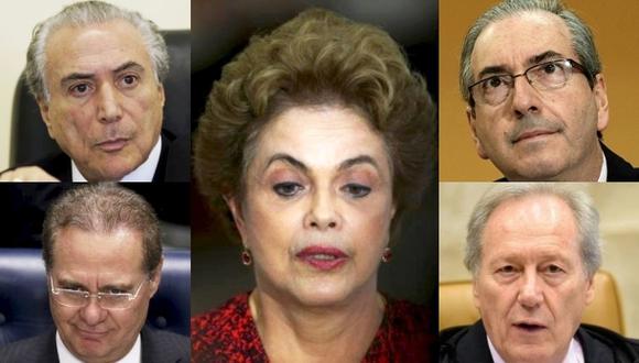 Brasil: Uno de ellos podría suceder a Dilma Rousseff