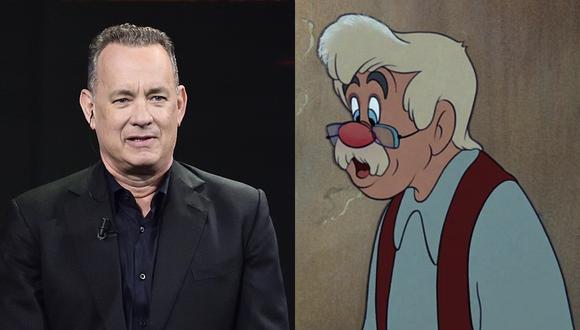 Tom Hanks sería Geppetto en nueva versión de "Pinocho". (Fotos: Agencias)