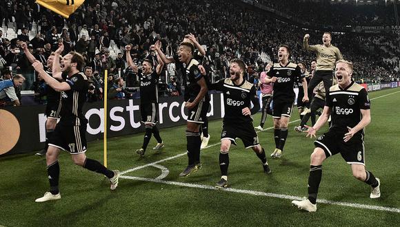 Ajax ha clasificado a semifinales la Champions League marcando en los últimos 10 partidos. (Foto: AFP)