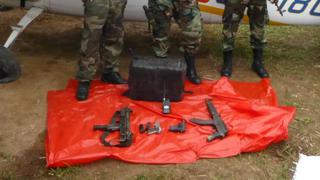 Pasco: policía logró incautar más droga y armas en pista de aterrizaje ilegal