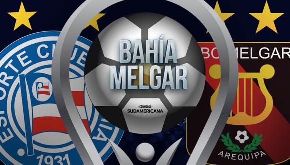 Melgar enfrenta a Bahía por la vuelta de la  segunda fase de la Copa Sudamericana 2020 | Foto: Diseño El Comercio