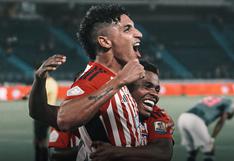 Junior goleó 3-0 a Medellín por Liga BetPlay | RESUMEN Y GOLES
