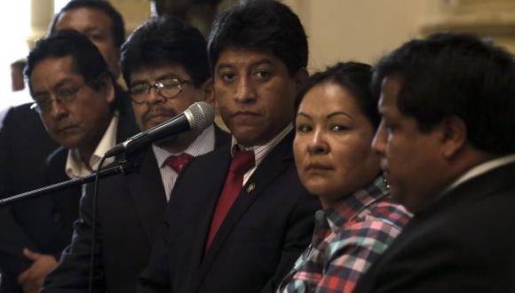 Gana Perú confirma que votará en bloque y "contra Luis Iberico"